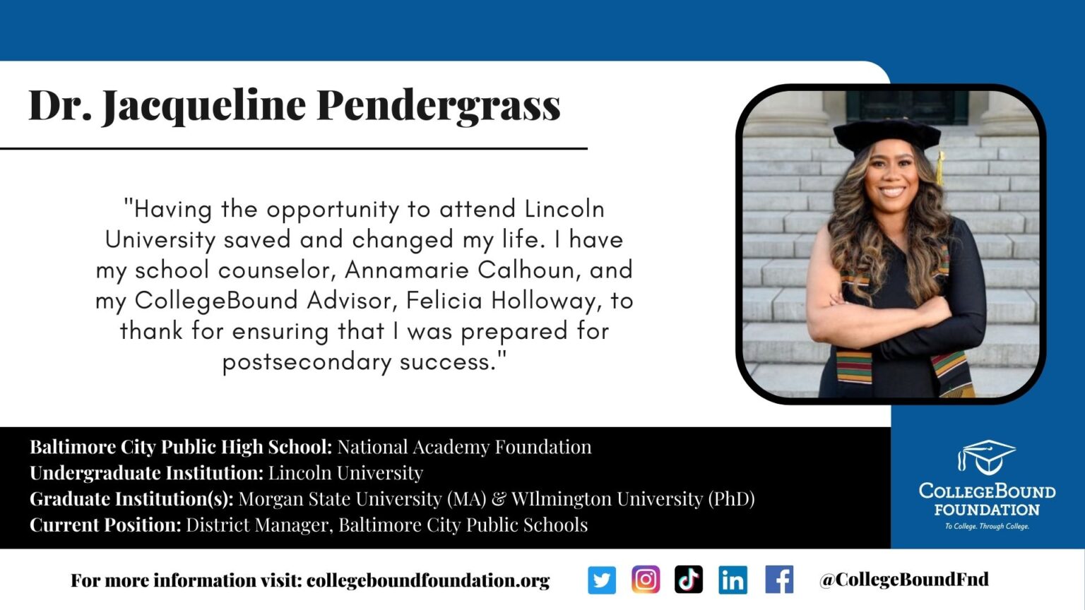 2023 Alumni Spotlights | CollegeBound Foundation
